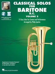 Classical Solos for Baritone BC, Vol. 2 - 15 Easy Solos for Contest and Performance cover